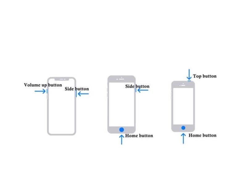  how to take screenshot in iphone